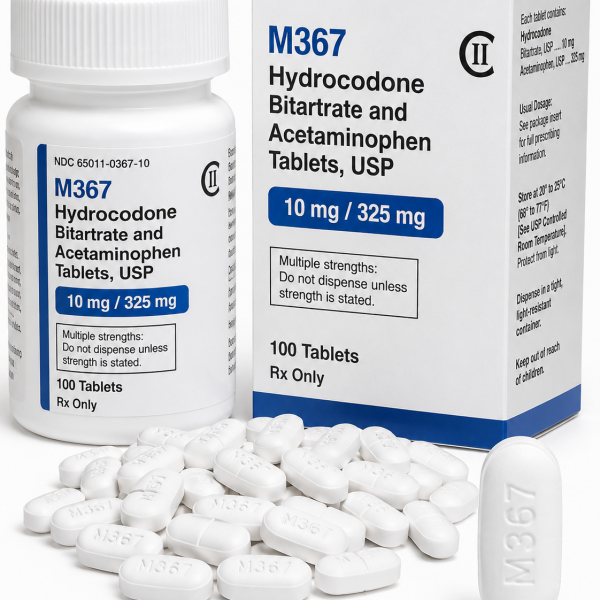M367 10/325 (Hydrocodone)